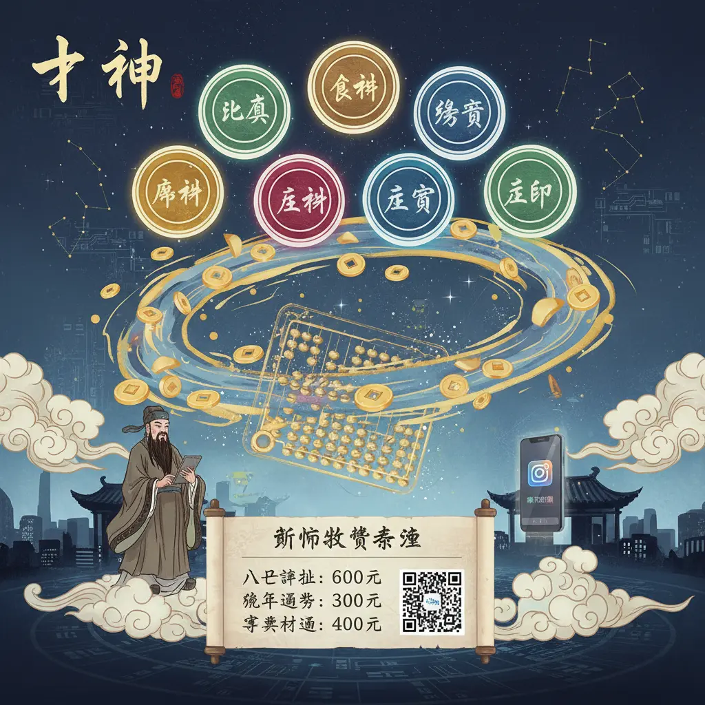 算命收費 - 十神