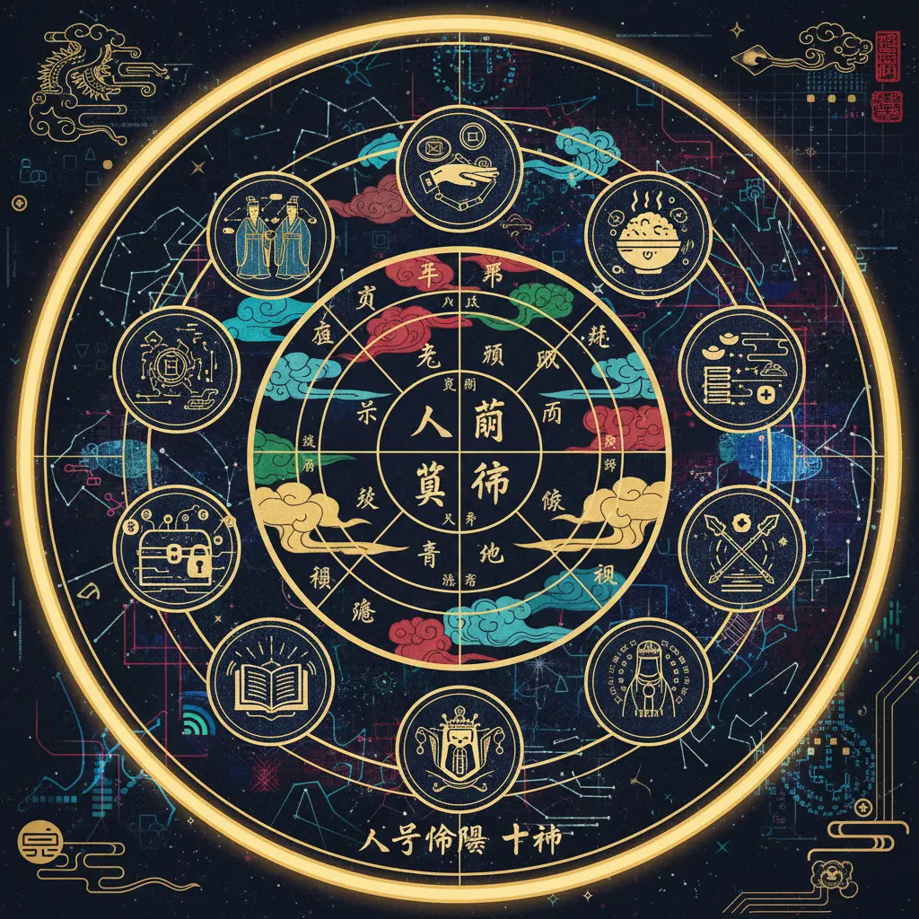 八字命盤 - 十神