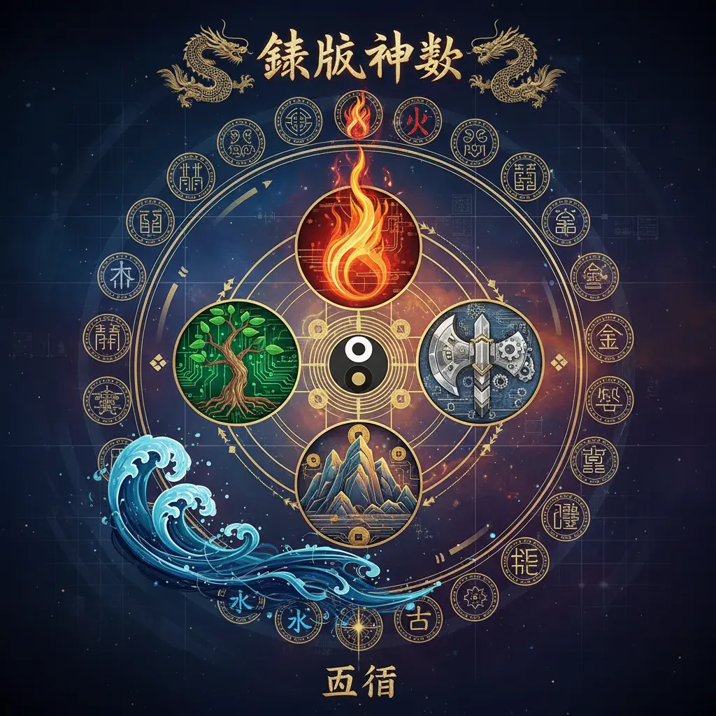 鐵版神數 - 五行