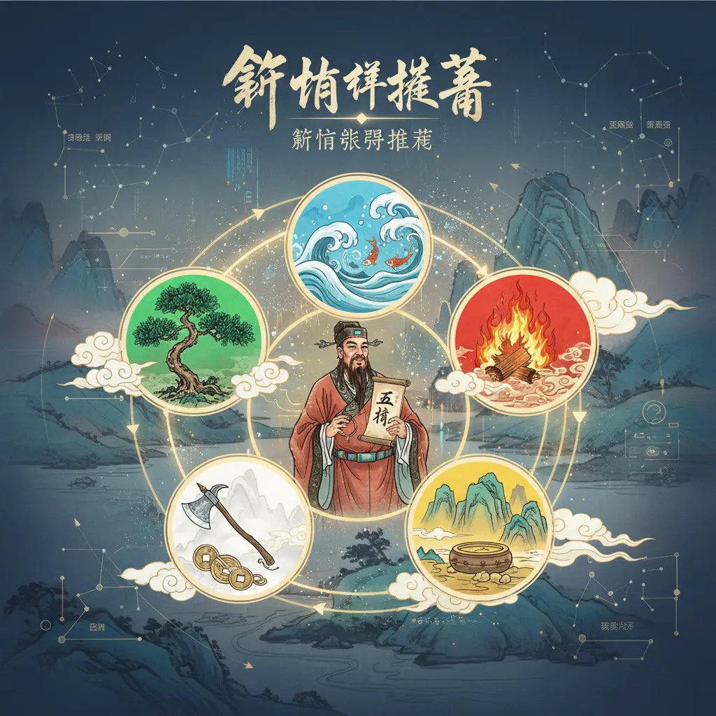 算命師傅推薦 - 五行