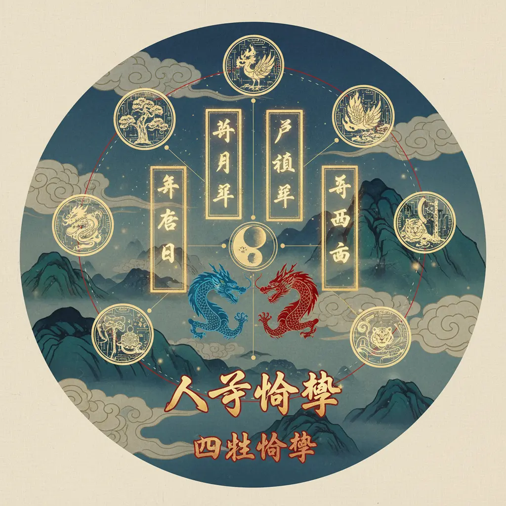 四柱八字 - 八字命學