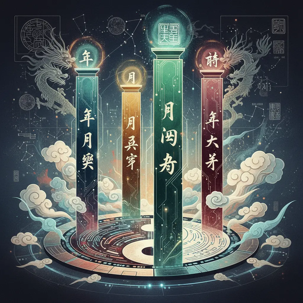 四柱八字 - 四柱