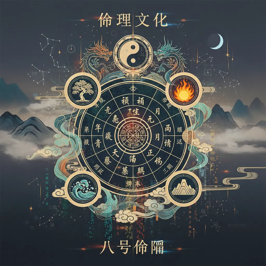 八字命盤 - 命理文化