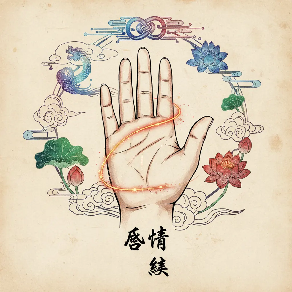 手相學 - 感情線