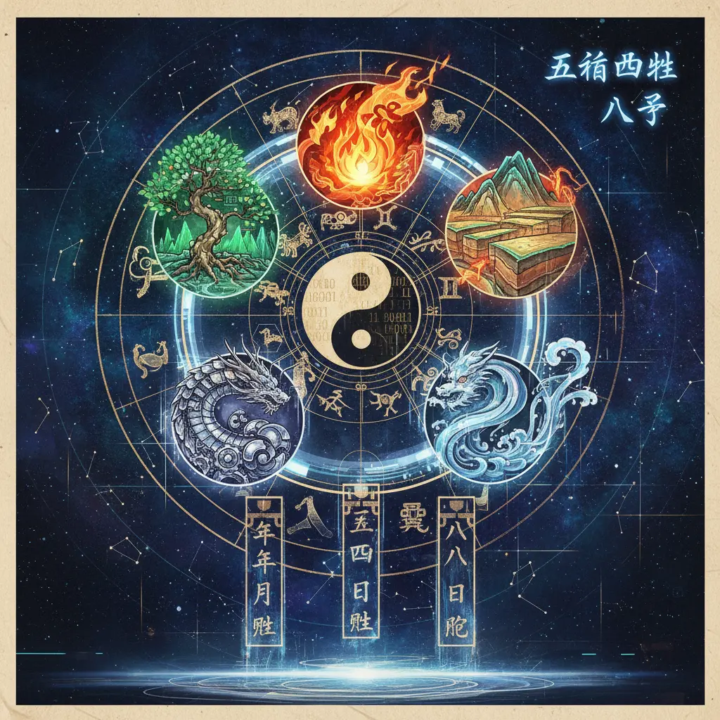 四柱八字 - 五行