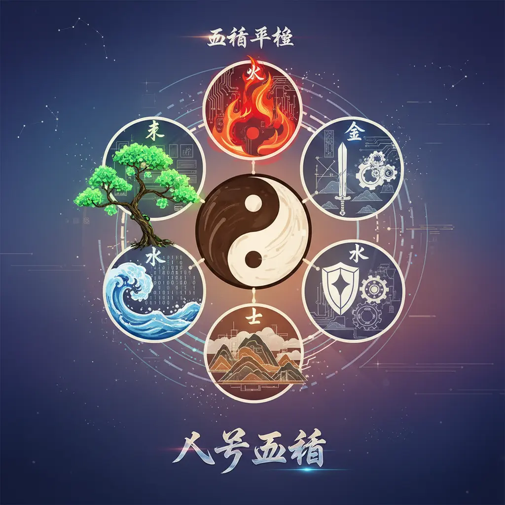 五行平衡 - 八字五行