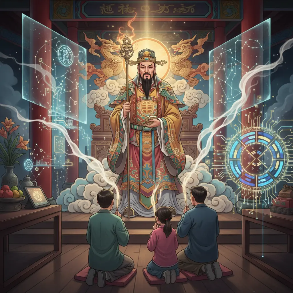 道教問神 - 神明