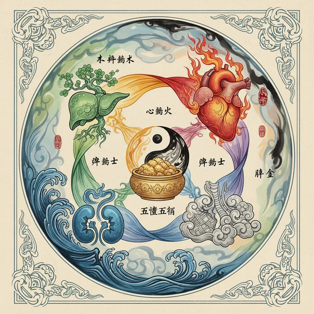 五行 - 五臟