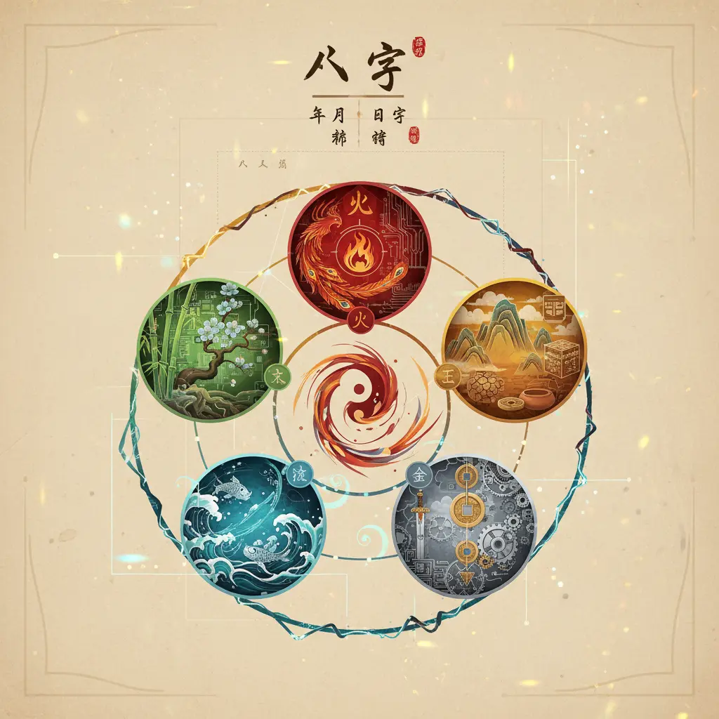 八字命理 - 五行