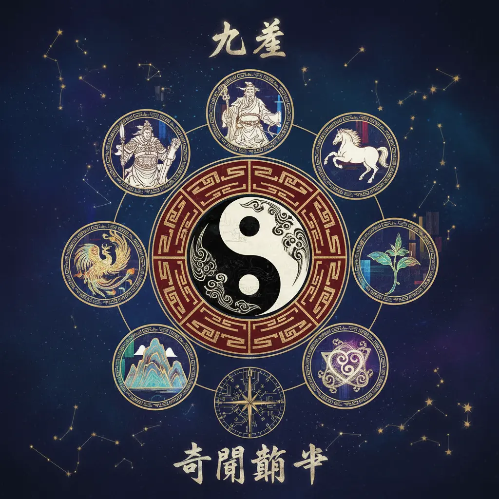 奇門遁甲 - 九星