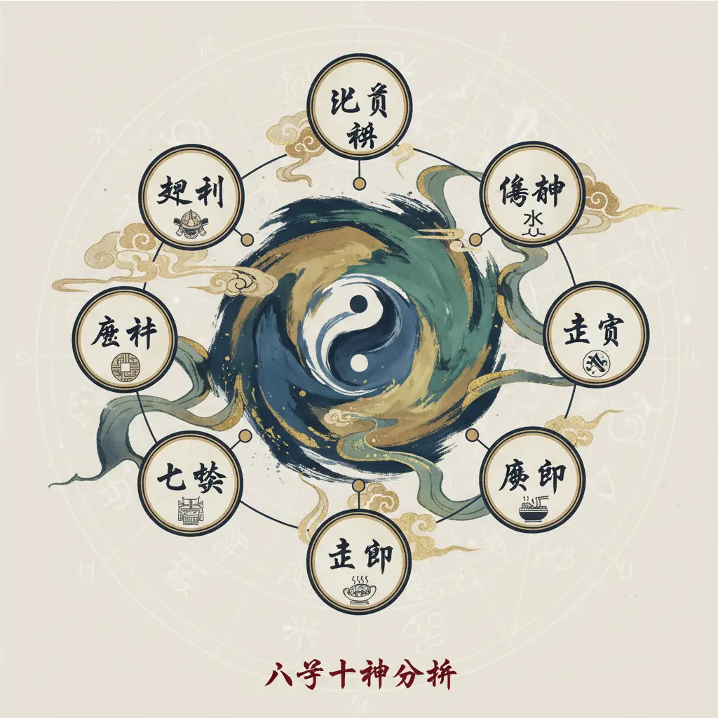 八字分析 - 十神