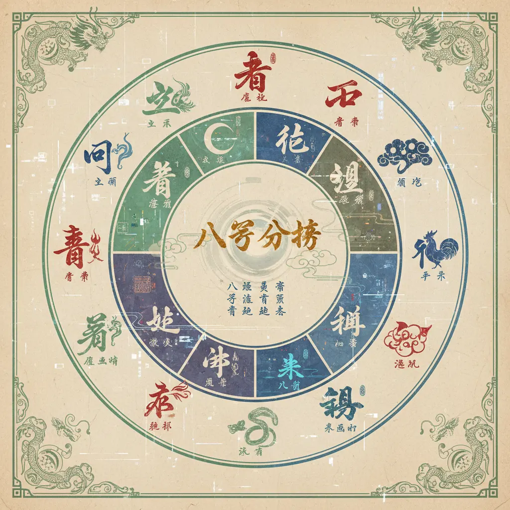 八字分析 - 天干地支