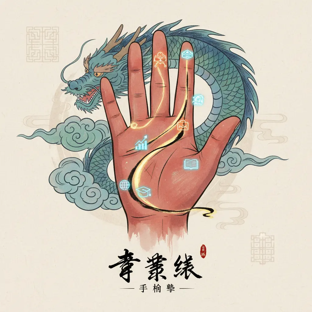 手相學 - 事業線